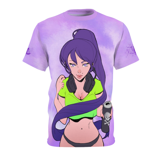 Gamer Girl Toxic All Over Print Shirt